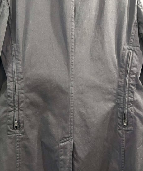 2022SS yohji yamamoto pour homme 脇ファスナーロングジャケット（HG-J56-037）