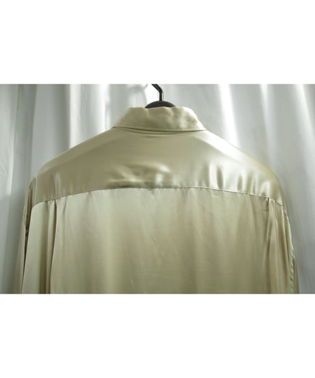 激レア 95aw yohji yamamoto pour homme vintage オリジナル 鹿鳴館 プリントブラウス（HE-B02-820）