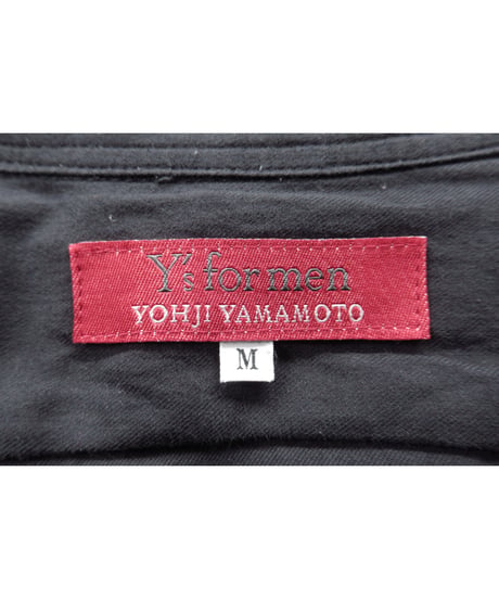 90's 赤タグ Y’s for men yohji yamamoto vintage コットン シンプルブラウス（MC-B50-097）