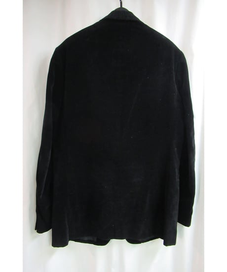yohji yamamoto COSTUME D' homme 襟デザインベロアジャケット HV-J84-022