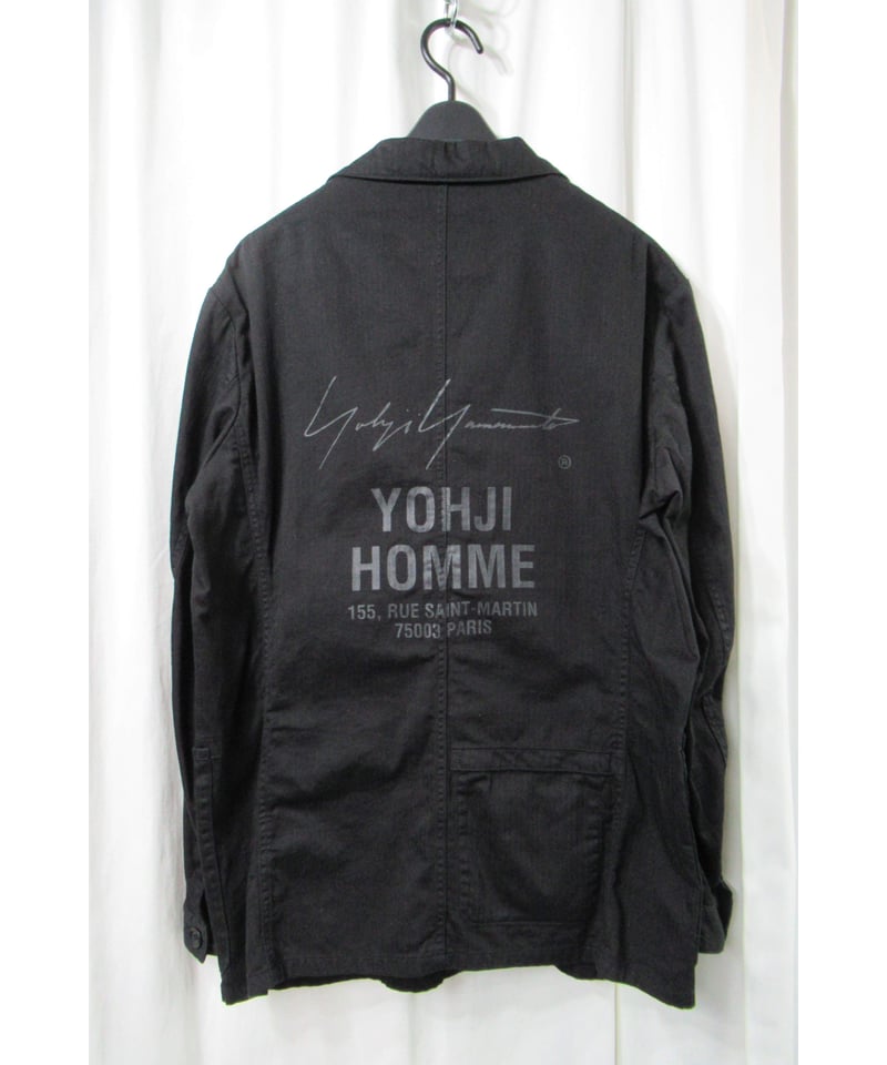 YOHJI YAMAMOTO HOMME スタッフブルゾン yohji yamamoto pour homme スタッフブルゾン