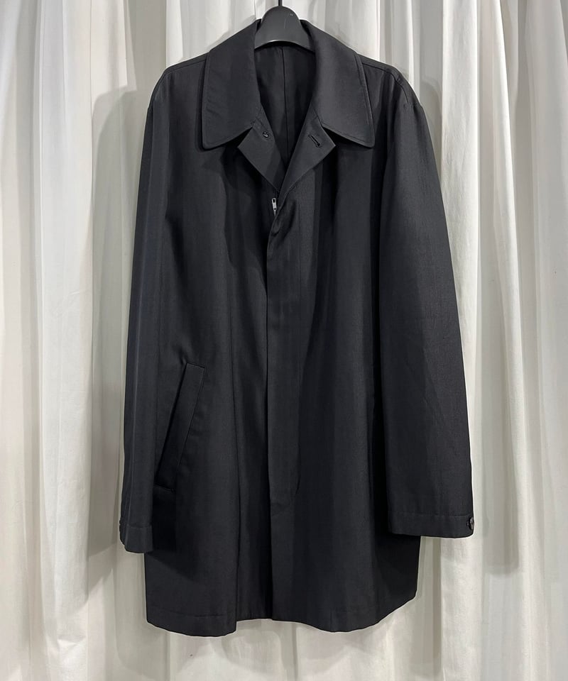 yohji yamamoto pour homme ハーフコート 黒 YOHJI YAMAMOTO POUR HOMME(ヨウジヤマモトプールオム) 80~90's