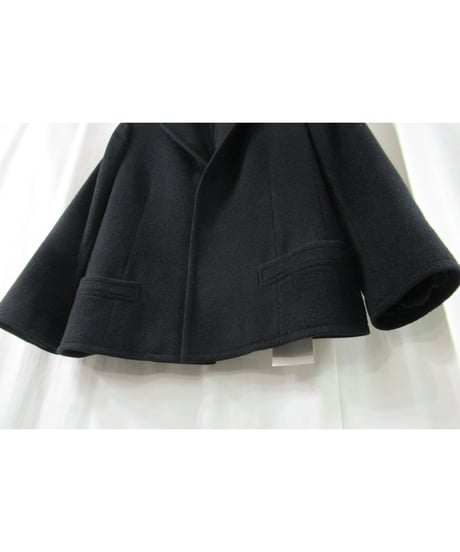 02aw yohji yamamoto femme フラノショートジャケット FM-J04-112