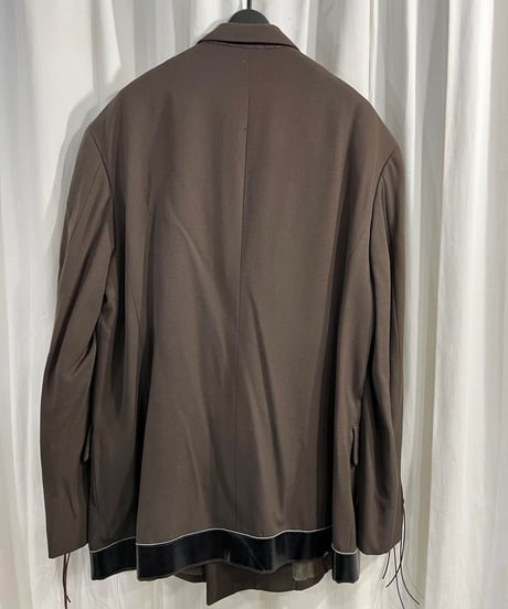 yohji yamamoto pour homme デザインダブルジャケット（H-J01-005XXX）