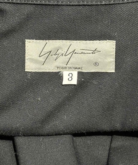 美品 2021AW yohji yamamoto pour homme ロングブラウス（HW-B57-035）