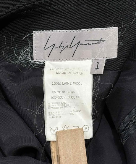 難あり yohji yamamoto femme デザインロングスカート（F-S-158xxx）