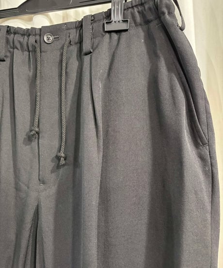 2019SS yohji yamamoto pour homme カラスパンツ（HH-P48-100-2）