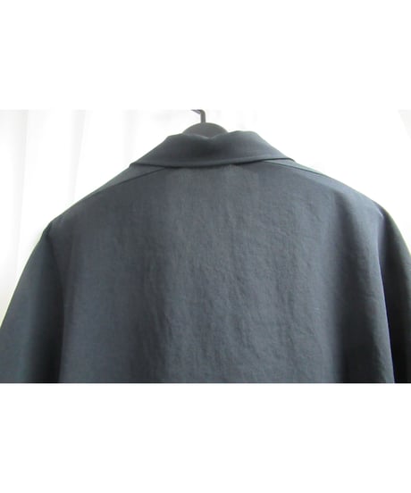 18ss yohji yamamoto POUR HOMME スリーブ＆アーム切替えデザインロングブラウス（HW-B24-809）