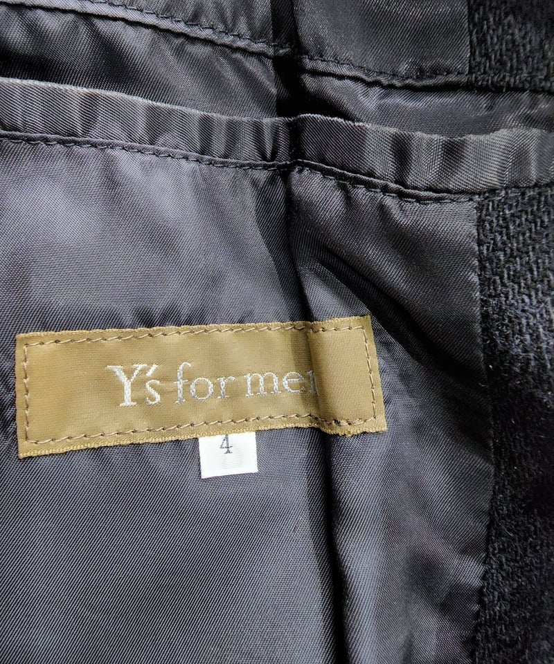 Y's for men yohji yamamoto 黒 ミリタリージャケット (MN-Y03