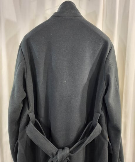 2019aw yohji yamamoto pour homme 黒 デザインコート (HC-C10-90)