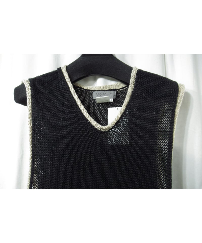 97ss yohji yamamoto pour homme vintage 麻 スリーブレス