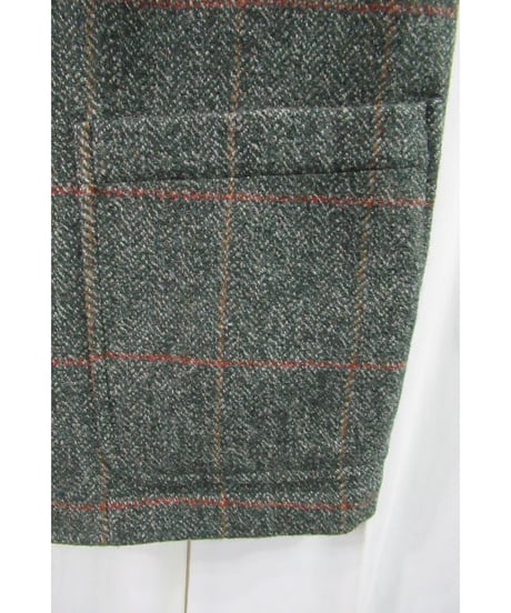 AD1996 COMME des GARCONS HOMME PLUS アーガイル袖切り替えデザインジャケット PJ-04062L