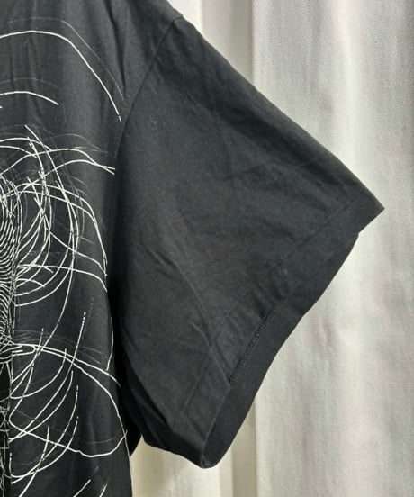 SAMPLE 2019AW BLACK Scandal yohji yamamoto フロックプリントデザインカットソー （HC-T11-074）