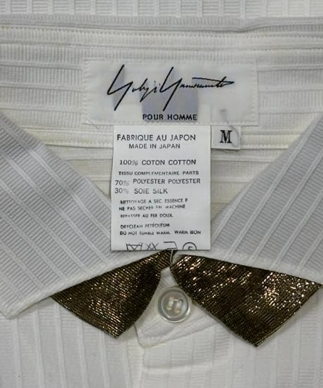 難あり 1991AW 6.1THE MEN yohji yamamoto pour homme vintage ブラウス（H-B-266xxx）
