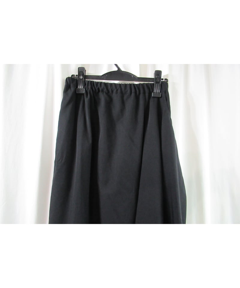 Y's YR-S01-100 ロングスカート　新品未開封 Y's yohji yamamoto 巻きスカート風アシメトリースカート YS-S01-100