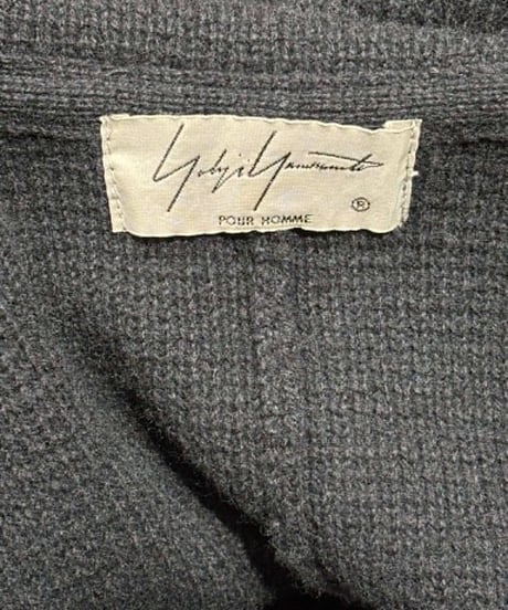 2018AW yohji yamamoto pour homme ニット コート（HV-K96-199）