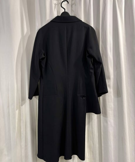 2016SS yohji yamamoto +NOIR アシンメトリーロングジャケット（NO-J17-100）