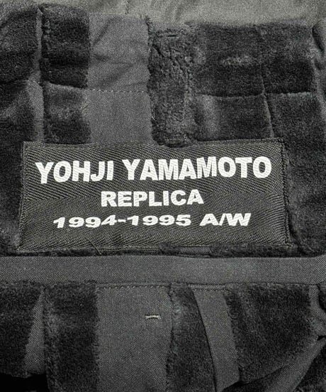 美品 2019AW yohji yamamoto pour homme 1994AW REPLICA ストライプバルーンパンツ（HC-P37-029）