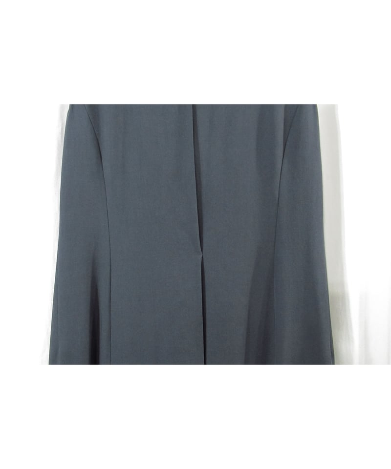 YOHJI YAMAMOTO +NOIR ワンピース グレー系 2001525L0001 yohji yamamoto +noir グレー スナップボタンデザイン シンプル