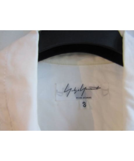 11ss yohji yamamoto pour homme 切替デザインブラウス HO-B23-013