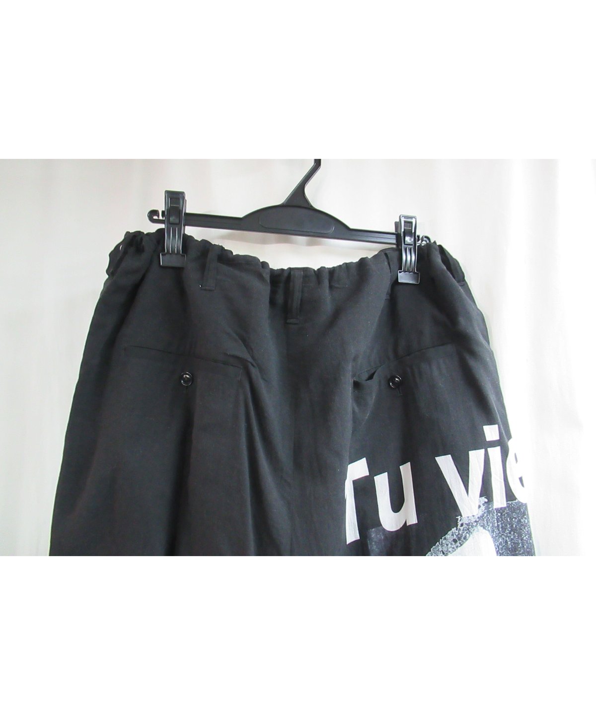 ヨウジヤマモトblack scandal般若パンツ