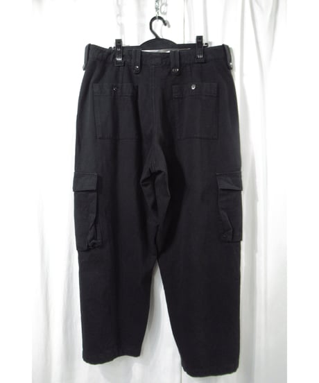 01ss yohji yamamoto pour homme ミリタリーデザイン コットンパンツ（HX-P95-067）