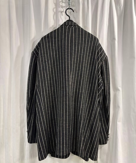 1980's yohji yamamoto pour homme vintage ストライプジャケット（H-J-134xxx）