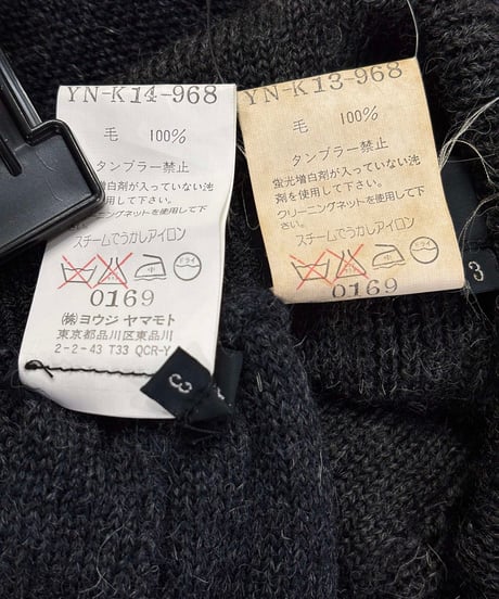 Y's yohji yamamoto 変形ニットセットアップ（YN-K13-968）