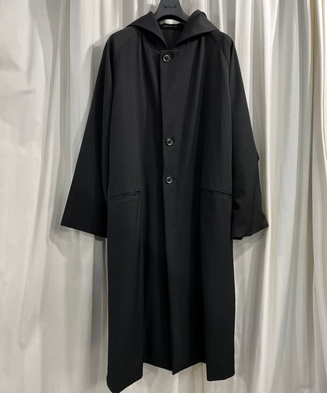 2018AW yohji yamamoto pour homme フード付きデザインロングコート（HV-D13-124）