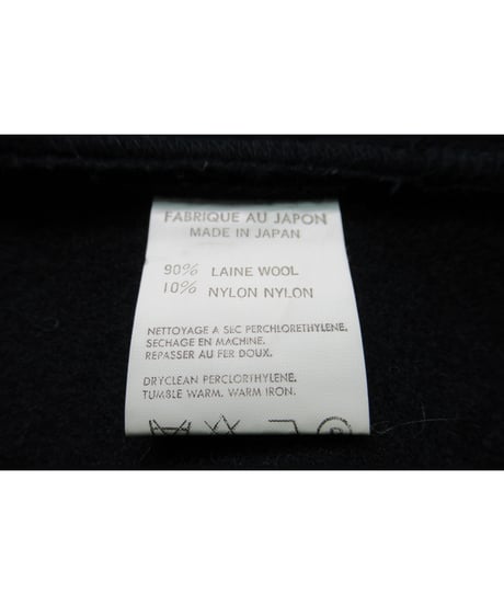 95aw yohji yamamoto pour homme vintage 鹿鳴館期 メルトンセットアップ（HE-J44-101）