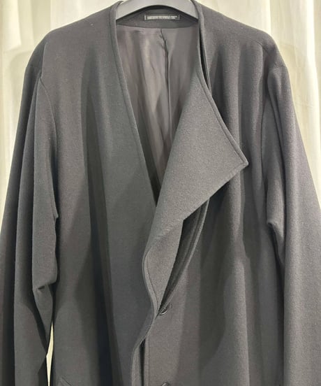 2022AW yohji yamamoto pour homme レイヤードコートドレス（HE-D01-506）