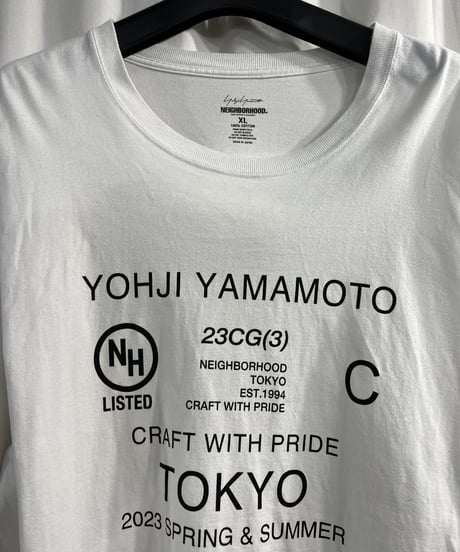 2023SS yohji yamamoto x NEIGHBORHOOD カットソー（HZ-T63-288）