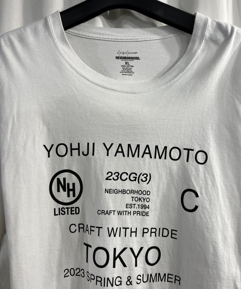 2023SS yohji yamamoto x NEIGHBORHOOD カットソー（HZ-T