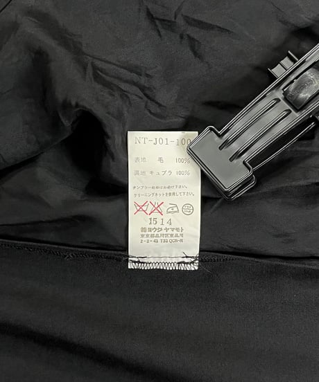 2007SS yohji yamamoto ＋NOIR 一つ掛けジャケット（NT-J01-100）