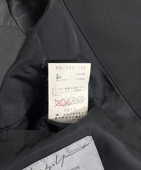 2014SS yohji yamamoto pour homme デザインブルゾン（HG-Y03-100）