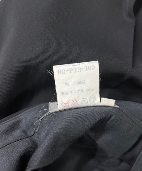 1992SS yohji yamamoto pour homme ツータックパンツ（HO-P13-100）