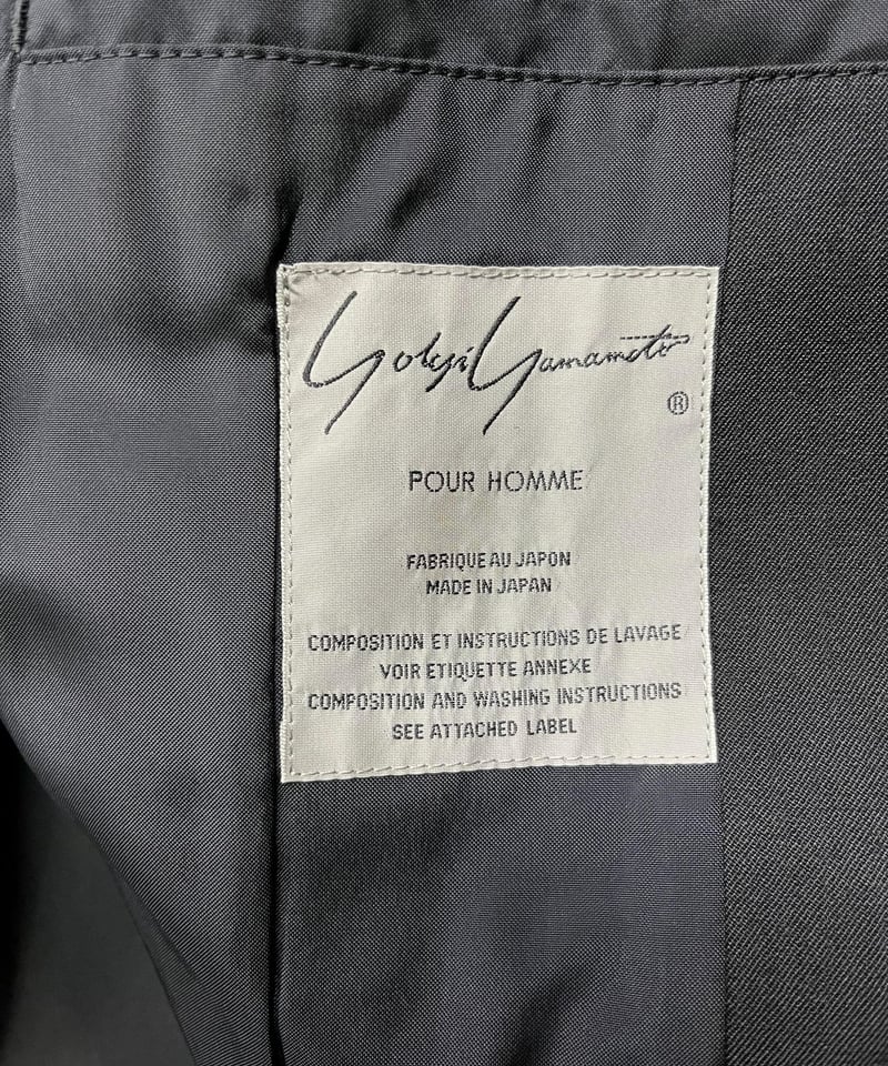2019AW yohji yamamoto pour homme 04-05AW REPLIC 2019AW yohji yamamoto pour homme 04-05AW REPLIC