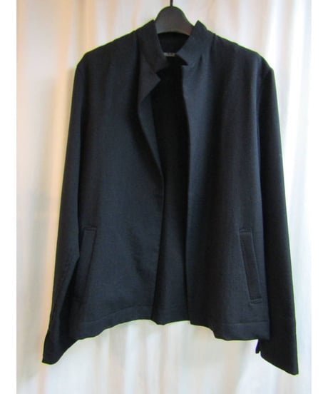 Y's bis LIMI yohji yamamoto マオカラーボタンレスシンプルジャケット BT-J11-101