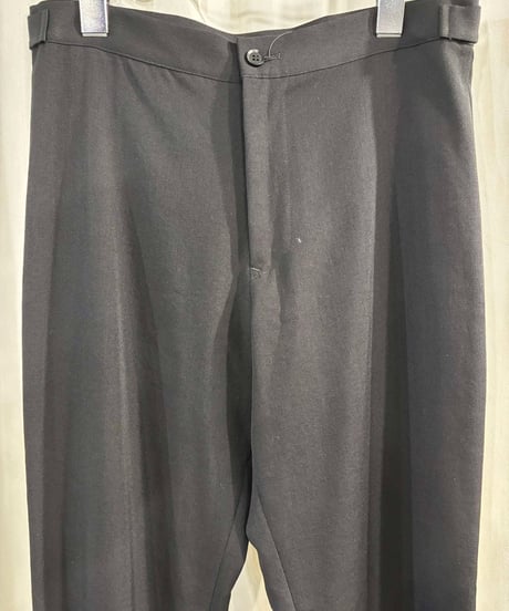 2011SS yohji yamamoto +NOIR ウールギャバジンパンツ（NO-P06-100）