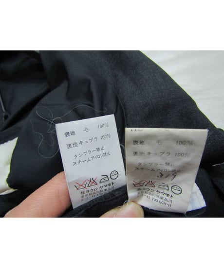 yohji yamamoto pour homme COSTUME D'HOMME グレー 三つ釦セットアップ HB-J88-157