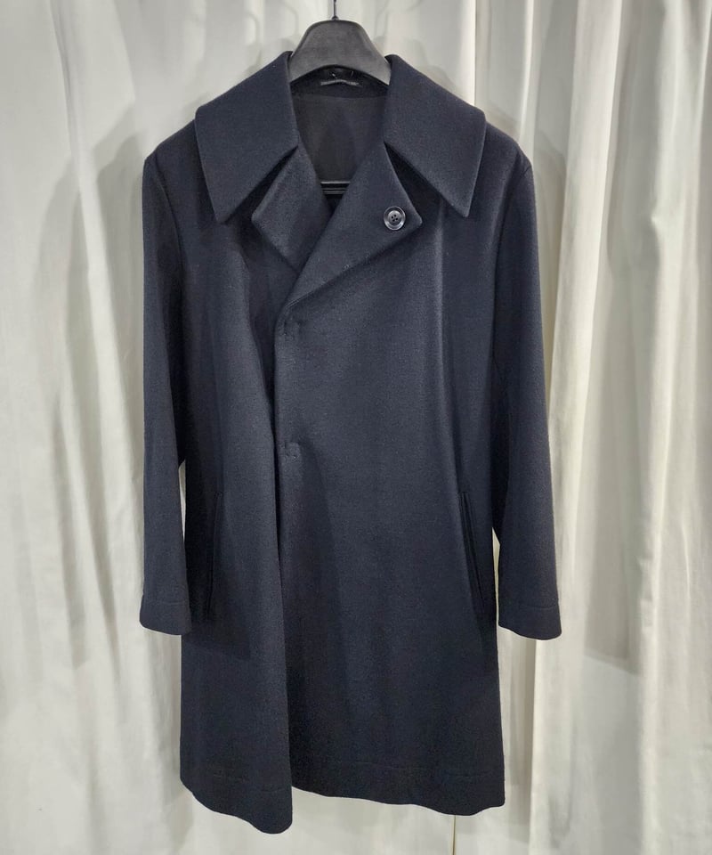 2020aw yohji yamamoto pour homme スナップ釦 黒 ベルト付き 2020aw yohji yamamoto pour homme スナップ釦 黒 ベルト付き