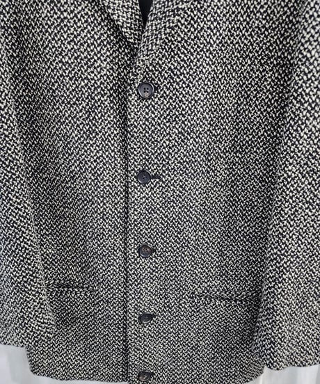 1990aw yohji yamamoto pour homme ツイード5釦 ジャケット (yj-004)