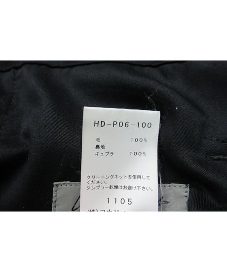 17ss yohji yamamoto POUR HOMME シンプル紐パンツ HD-P06-100