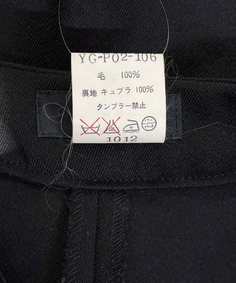 1990's Y's yohji yamamoto vintage ウールパンツ（YG-P02-106）