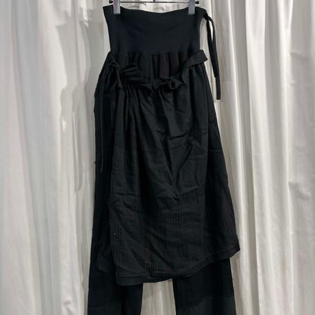 TRAVAIL MANUEL ラップパンツ　ブラック　Sサイズ ラップパンツ | STORES
