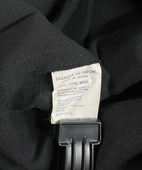 Y's yohji yamamoto ジップ変形ブラウス（YS-B04-104）