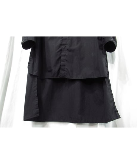 19ss yohji yamamoto pour homme デザインロングブラウス（HH-B05-001）