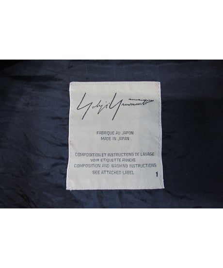 06aw yohji yamamoto femme アシメトリー変形ジャケット FB-J40-145