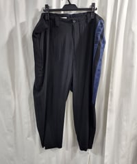 18ss yohji yamamoto pour homme プリントパンツ　(HW-P42-226)
