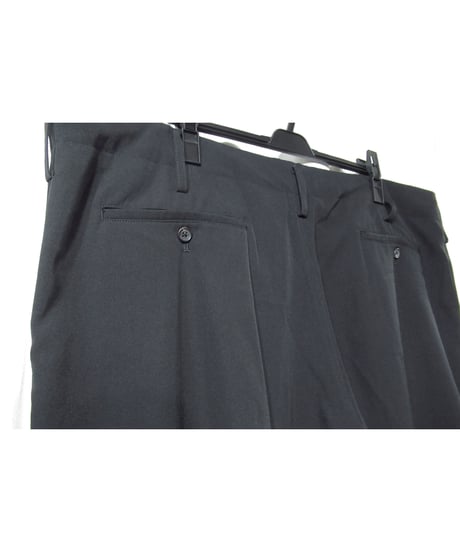 98aw yohji yamamoto pour homme vintage ワイドテーパードパンツ（HY-P35-100）